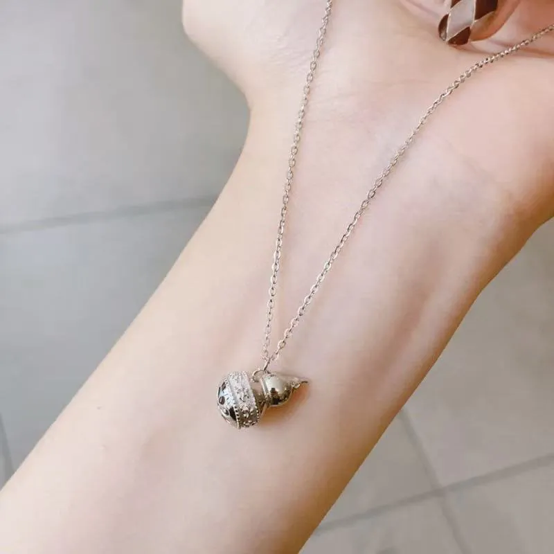 KING TAI SANG 925 Sterling Silver Necklaces Unisex-3