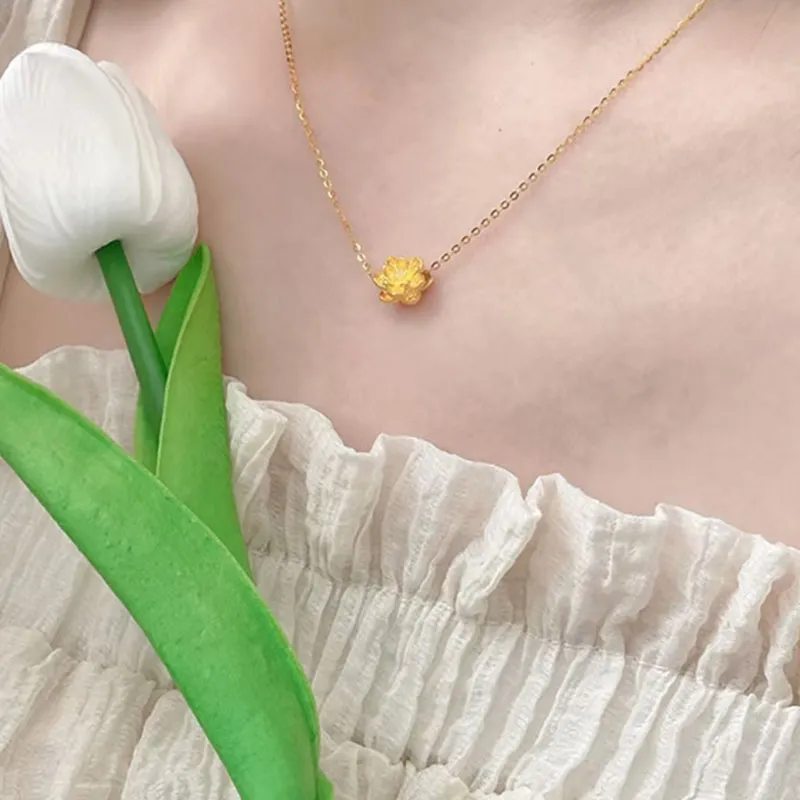 KING TAI SANG 999 Necklaces Unisex-4