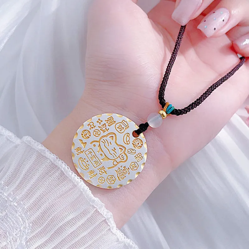 KING TAI SANG 999 Fine Silver Necklaces Unisex-6