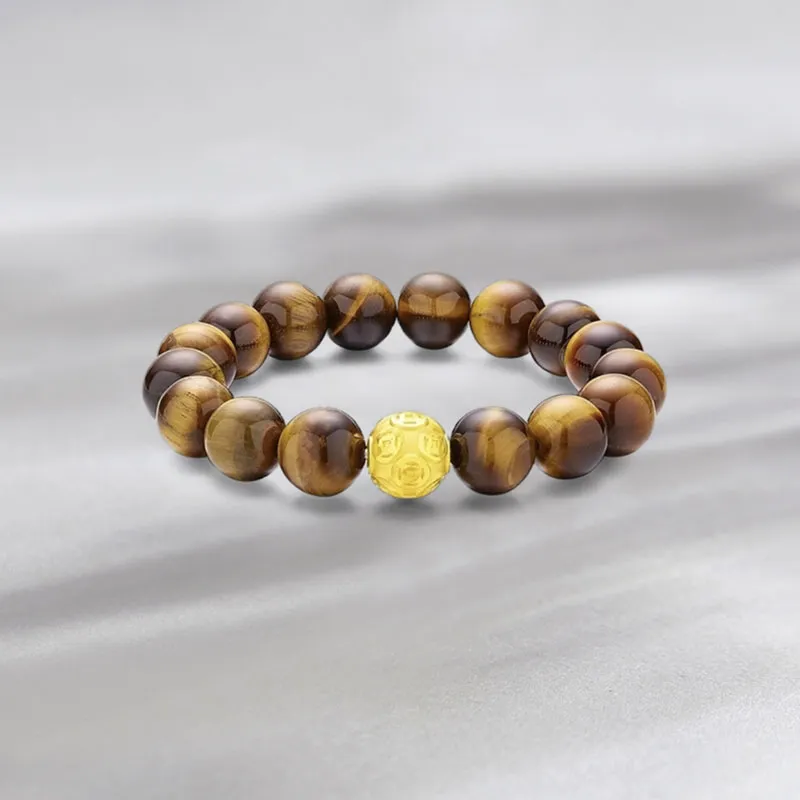 KING TAI SANG Gold Bracelet Unisex-2