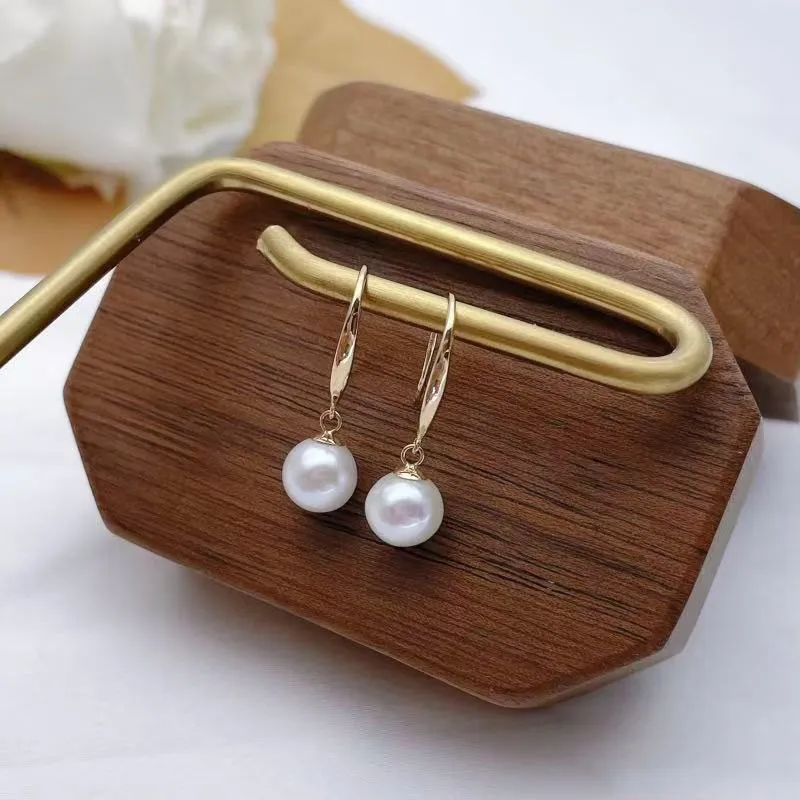 KING TAI SANG Pearl Earrings Unisex-2