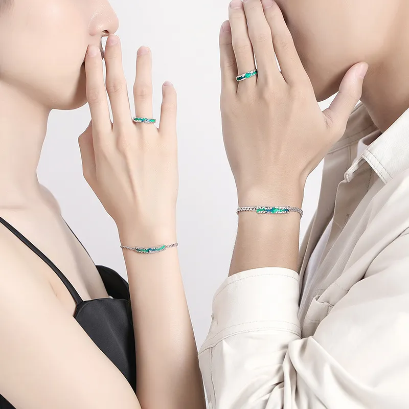 KING TAI SANG S925 Silver Rings Unisex-3