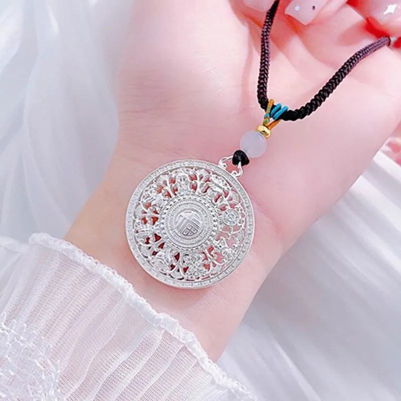 KING TAI SANG 999 Fine Silver Necklaces Unisex-5
