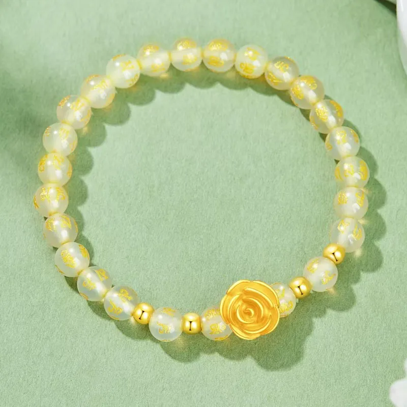 KING TAI SANG Gold Bracelet Unisex-3