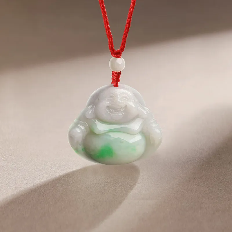KING TAI SANG Glutinous Jade Jadeite Necklaces Unisex-3