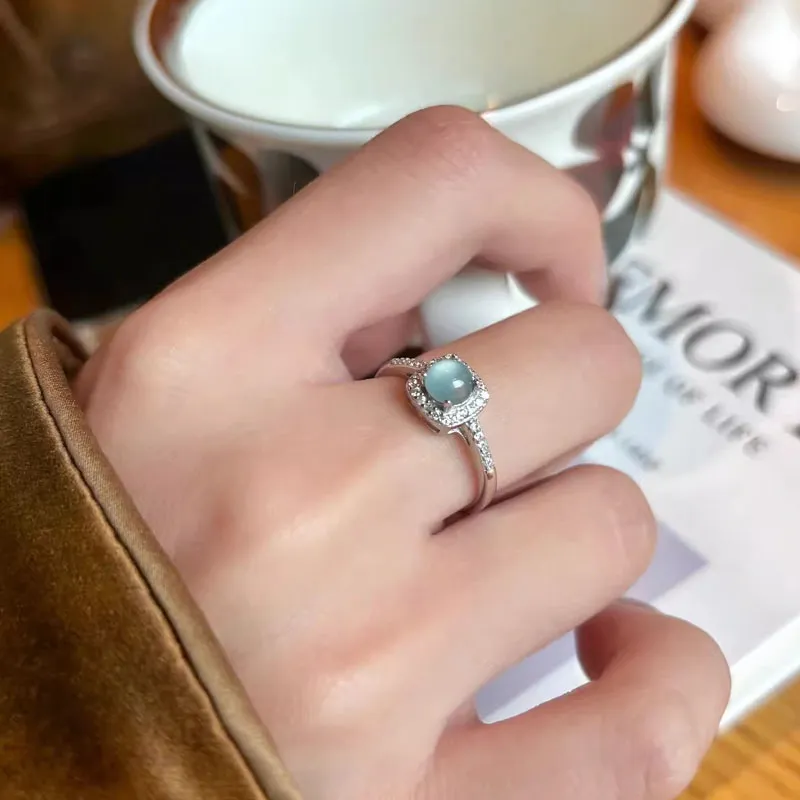 KING TAI SANG Glutinous Jade Rings Unisex-4