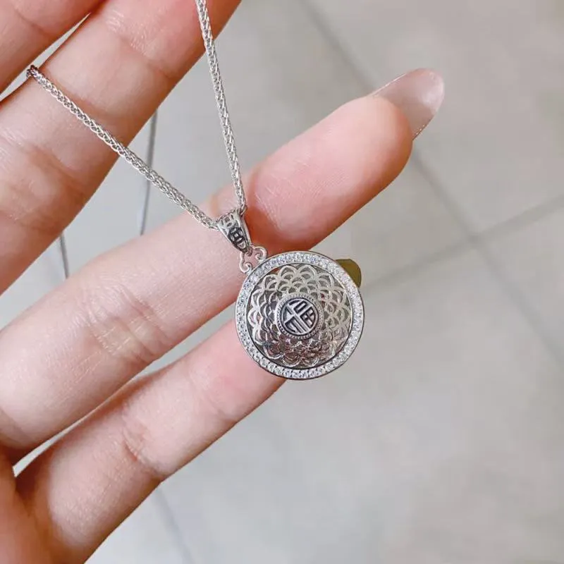 KING TAI SANG S925 Silver Necklaces Unisex-5