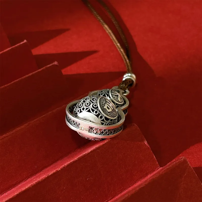 KING TAI SANG 999 Fine Silver Necklaces Unisex-2