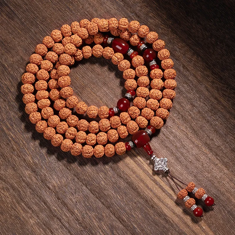 JIUHUASHAN King Kong Bodhi Seeds Bead Chain Unisex-11