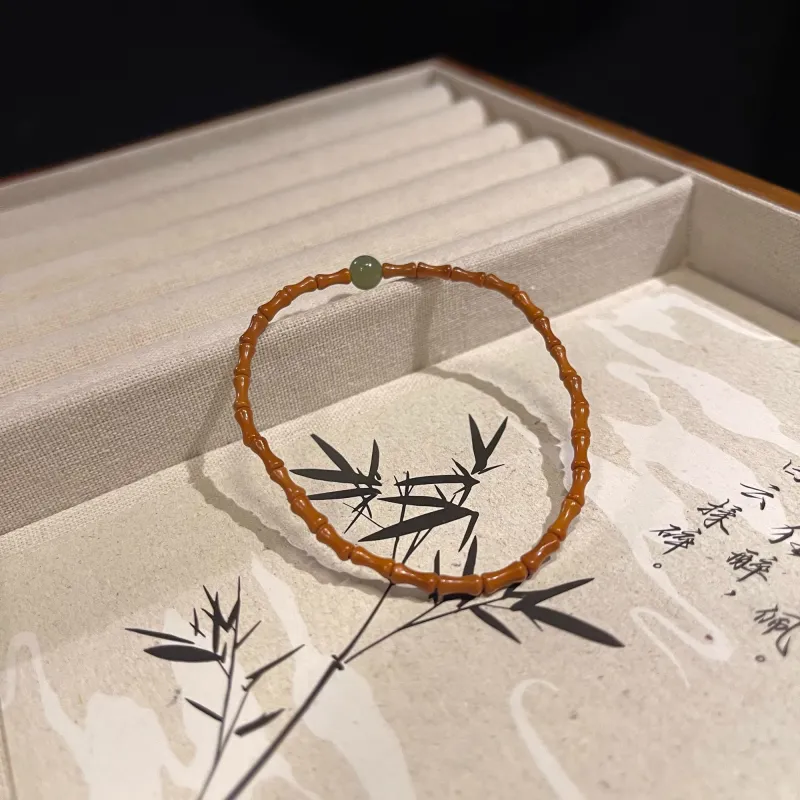 JIUHUASHAN Olive Pit Bracelets Unisex-7