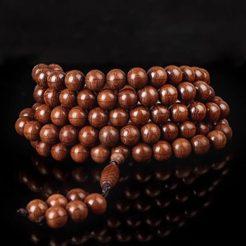 JIUHUASHAN Zabelia Biflora Wooden Bracelets Unisex-5