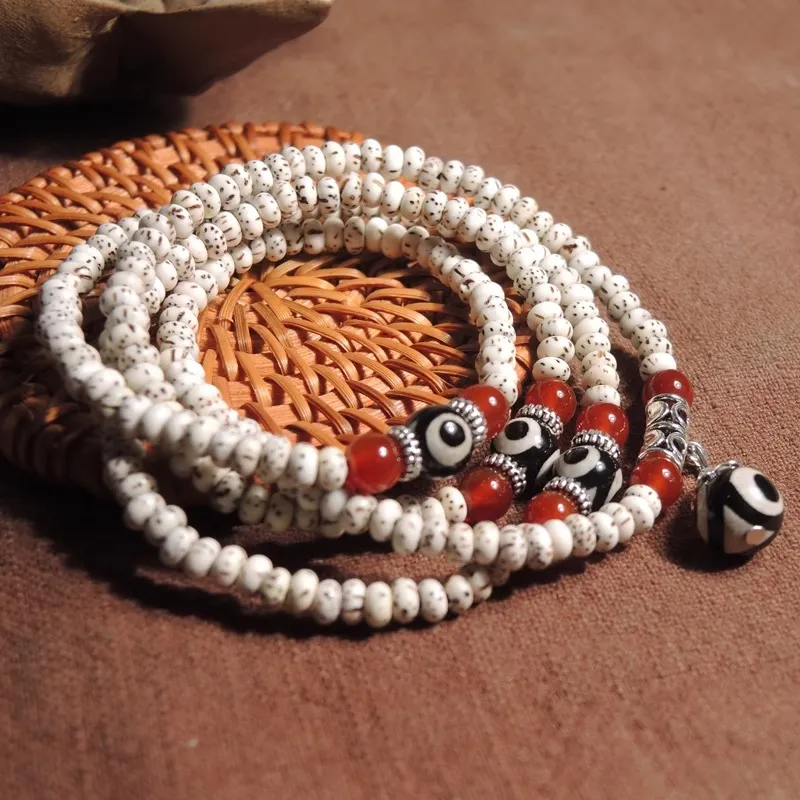 JIUHUASHAN Star Moon Bodhi Seeds Bracelets Unisex-1
