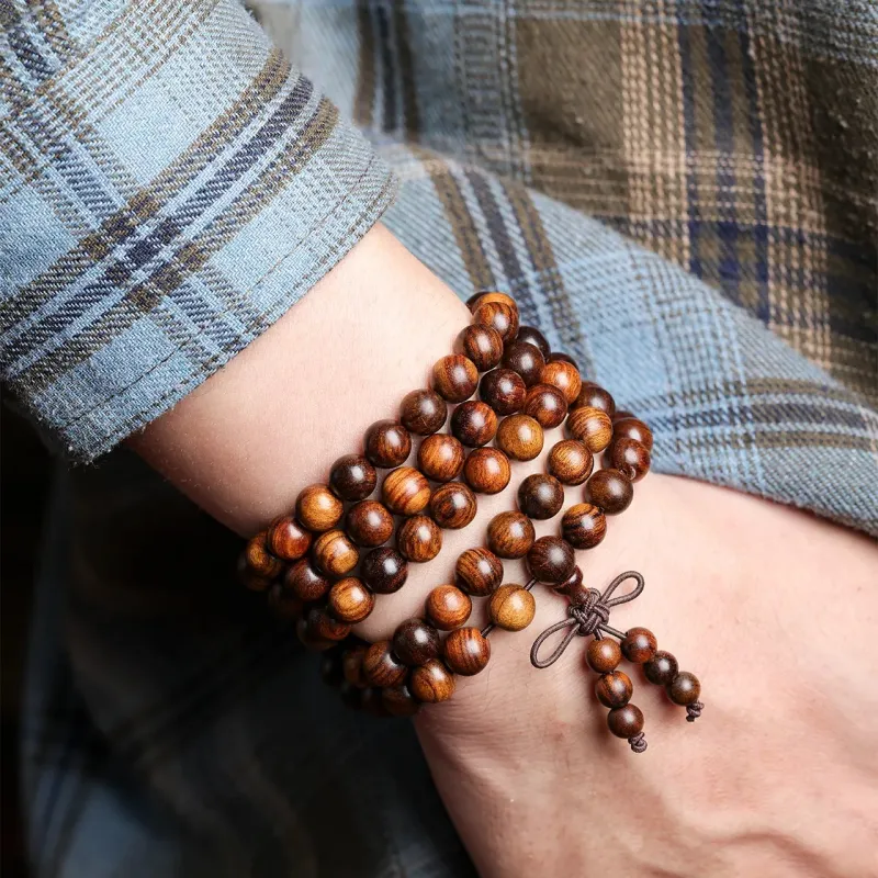 JIUHUASHAN Padauk Bracelets Unisex-4