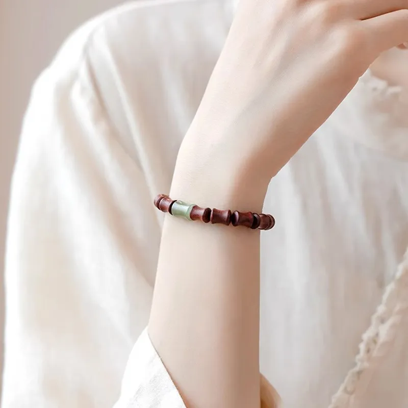 JIUHUASHAN Sandalwood Bracelets Unisex-9