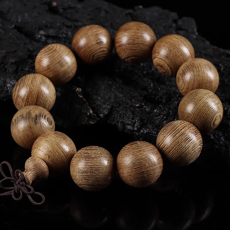 JIUHUASHAN Redwood Wooden Bracelets Unisex-2