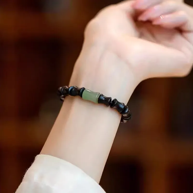 JIUHUASHAN Sandalwood Bracelets Unisex-4