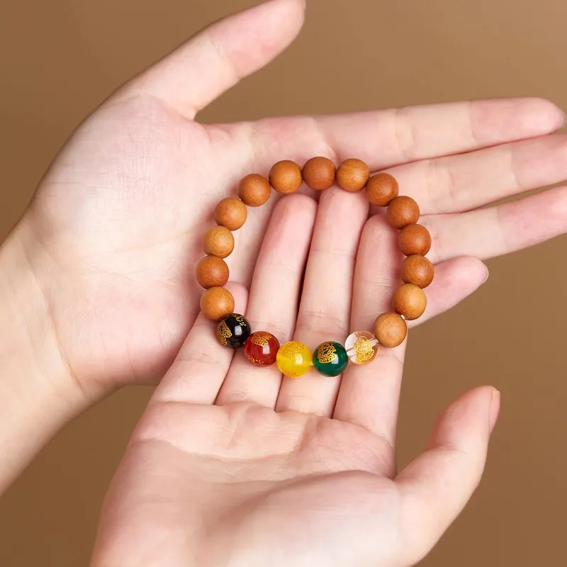 JIUHUASHAN Peachwood Bracelets Unisex-28