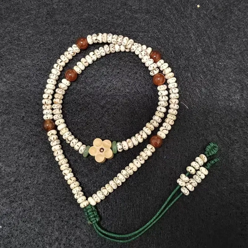 JIUHUASHAN Star Moon Bodhi Seeds Bracelets Unisex-5