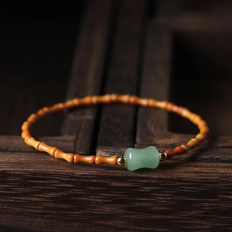 JIUHUASHAN Olive Pit Bracelets Unisex-26