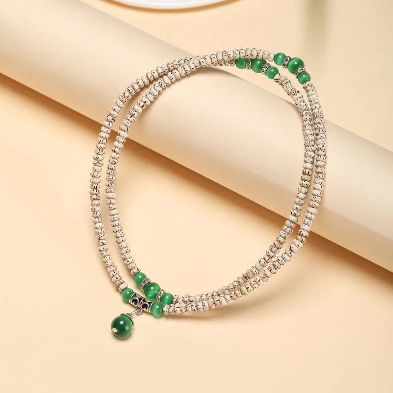 JIUHUASHAN Star Moon Bodhi Seeds Bracelets Unisex-21