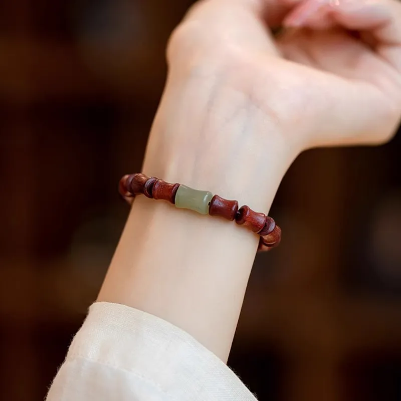 JIUHUASHAN Sandalwood Bracelets Unisex-7