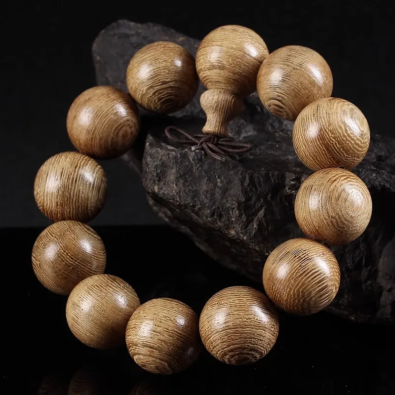 JIUHUASHAN Redwood Wooden Bracelets Unisex-1