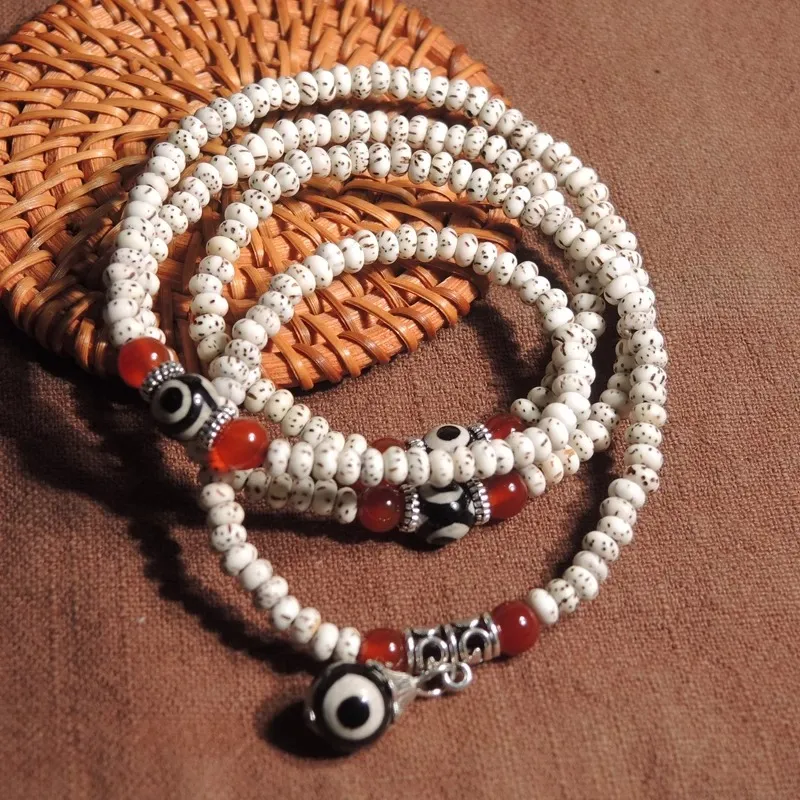 JIUHUASHAN Star Moon Bodhi Seeds Bracelets Unisex-3