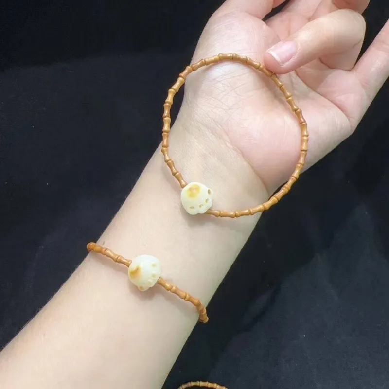 JIUHUASHAN Olive Pit Bracelets Unisex-1