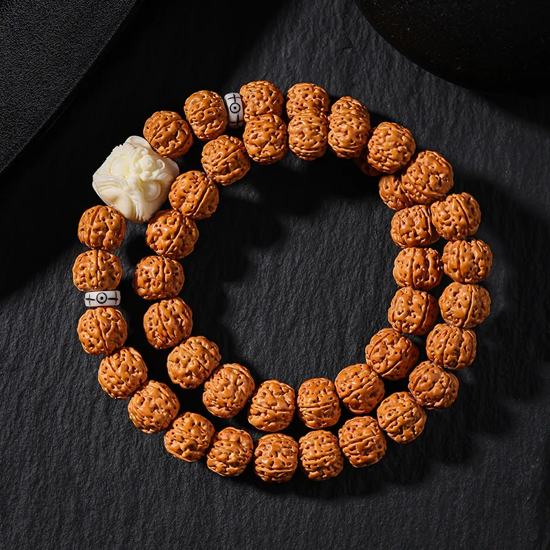 JIUHUASHAN King Kong Bodhi Seeds Bracelets Unisex-2