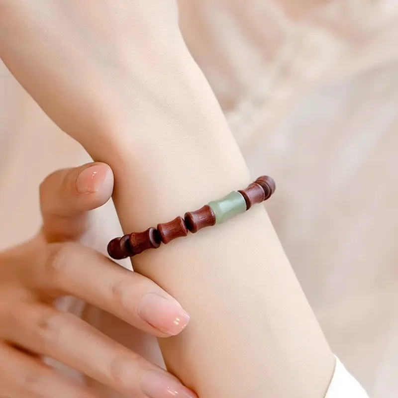JIUHUASHAN Sandalwood Bracelets Unisex-8