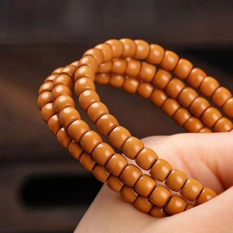 JIUHUASHAN Olive Pit Bracelets Unisex-3