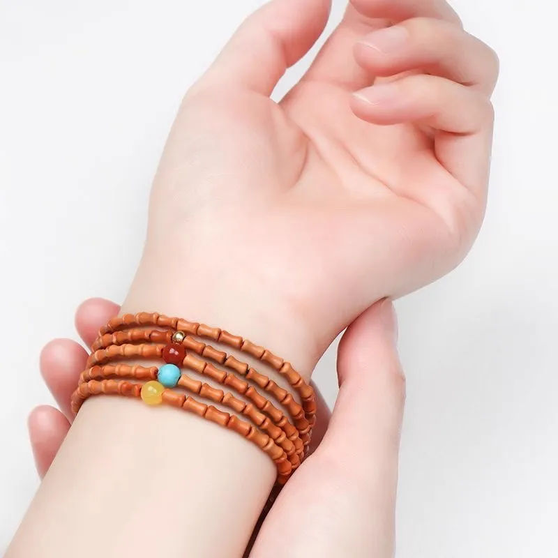 JIUHUASHAN Olive Pit Bracelets Unisex-10