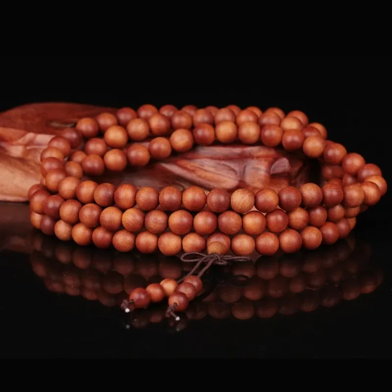 JIUHUASHAN Barbie Sandalwood Wooden Bracelets Unisex-3