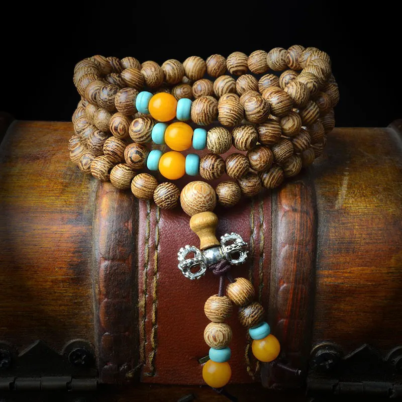 JIUHUASHAN Redwood Bracelets Unisex-5