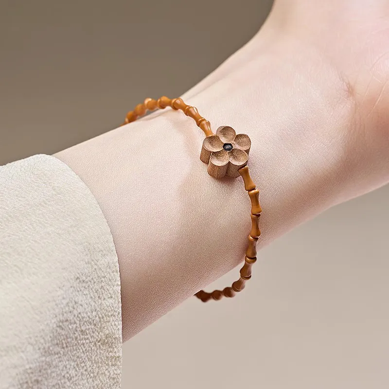 JIUHUASHAN Olive Pit Bracelets Unisex-19