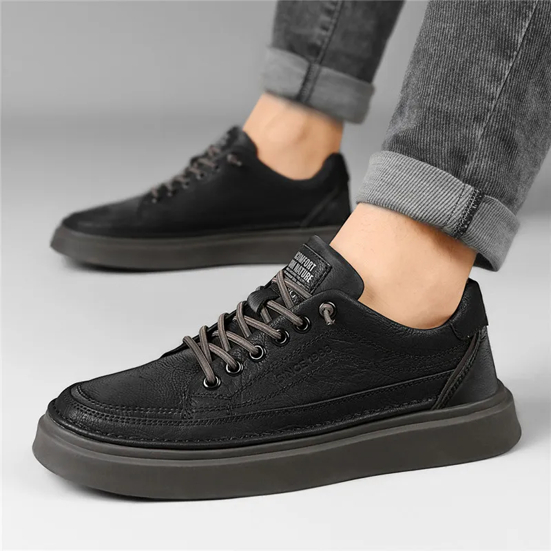 AOKANG Anti-Slip Wear-Resistant Low-Top Skateboard Shoes Men's Exclusive Box-7