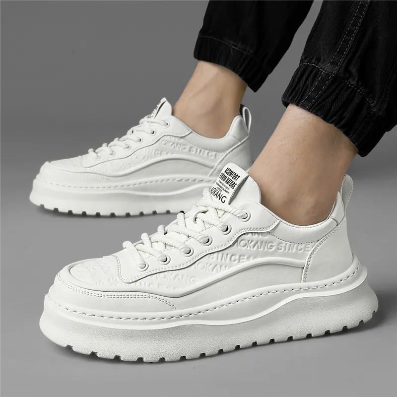 AOKANG Abrasion Resistant Lightweight Height Increasing Low Top Skateboard Shoes Men Exclusive Box-6