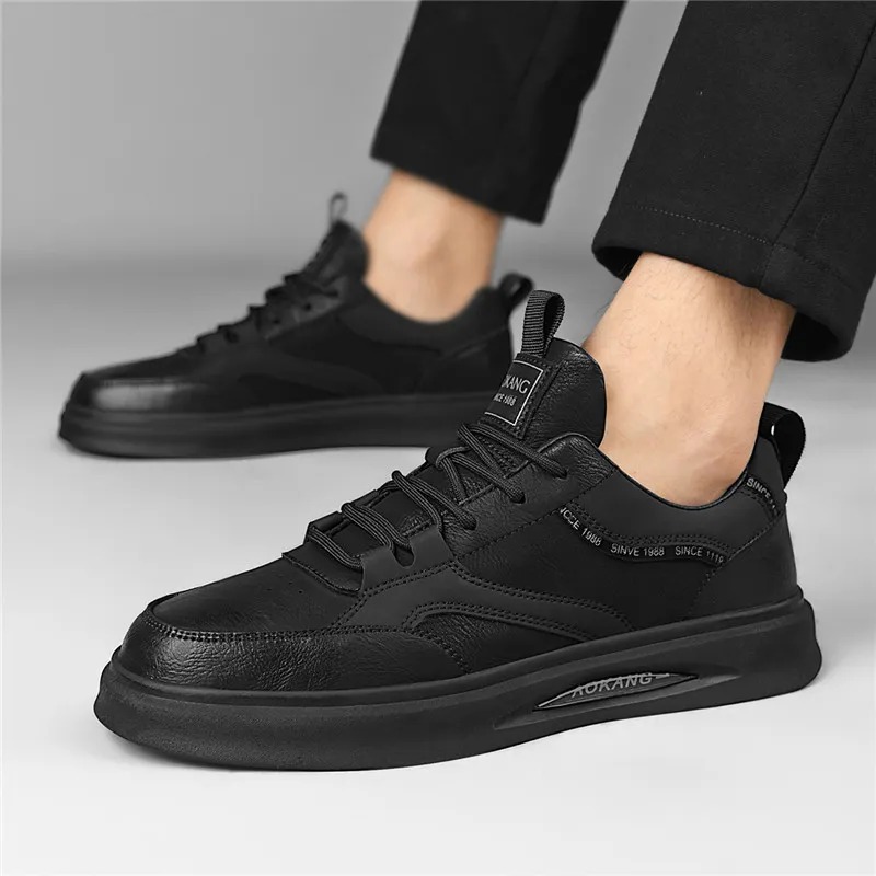 AOKANG Lightweight Wear-Resistant And Slip-Resistant Low-Top Skateboard Shoes Men's Box-7