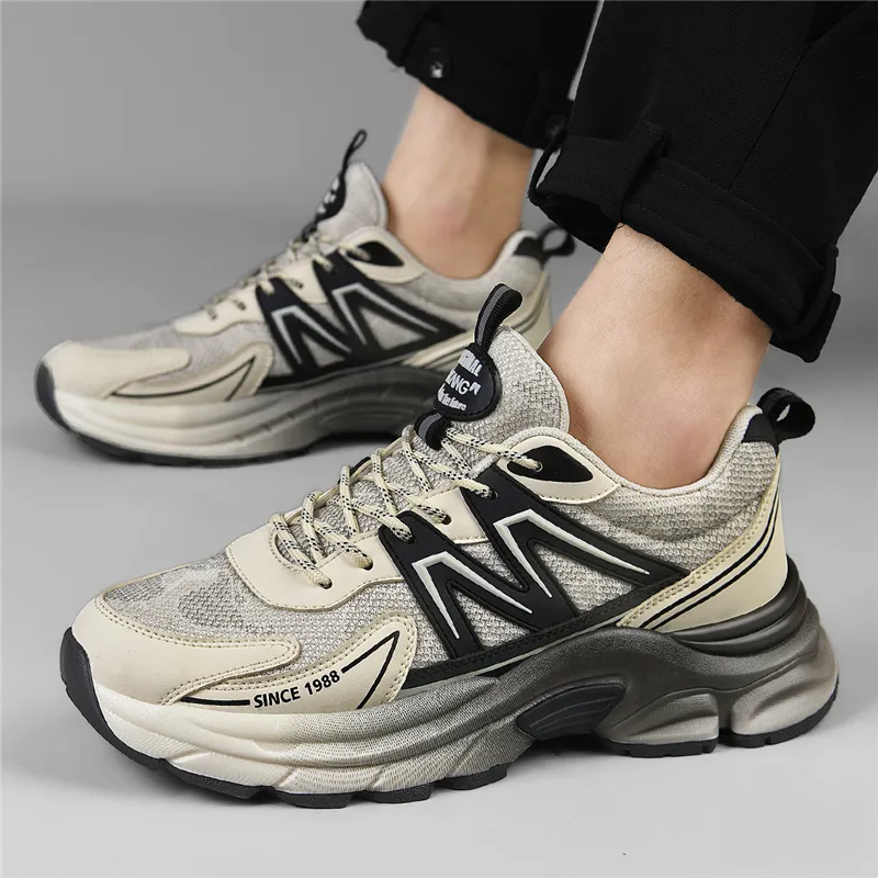 AOKANG Cushioning Anti-Slip And Wear-Resistant Low-Top Outdoor Shoes Men's Black-7