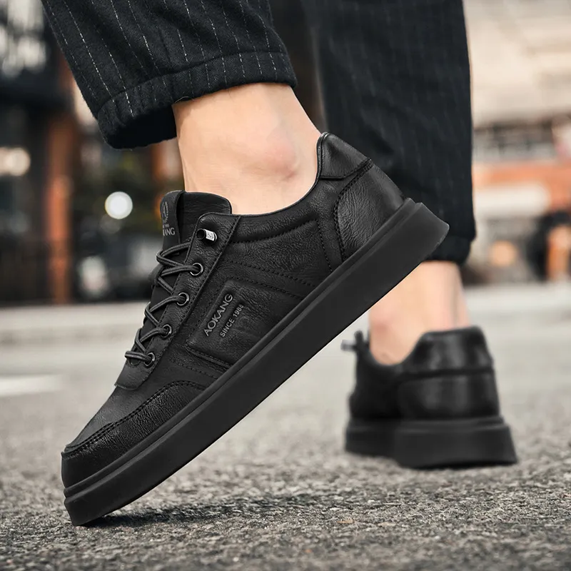 AOKANG Lightweight Wear-Resistant And Slip-Resistant Low-Top Skateboard Shoes Men's Exclusive Box-8
