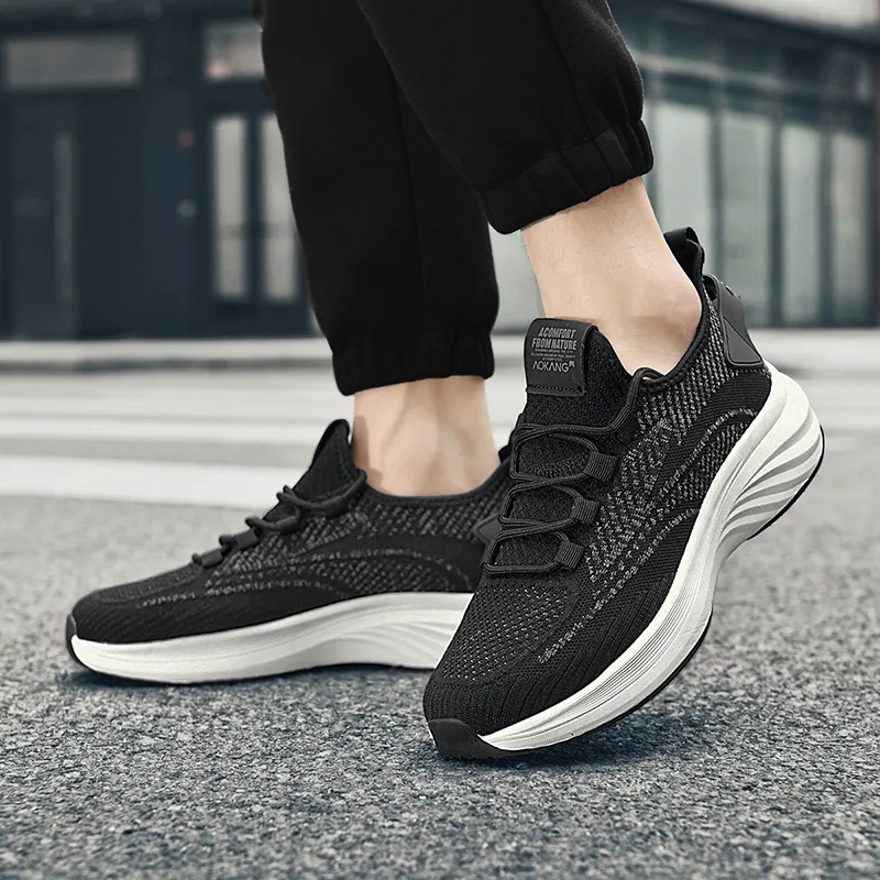 AOKANG Cushioned Wear-Resistant Breathable Slip-Resistant Low-Top Casual Running Shoes Men's-12