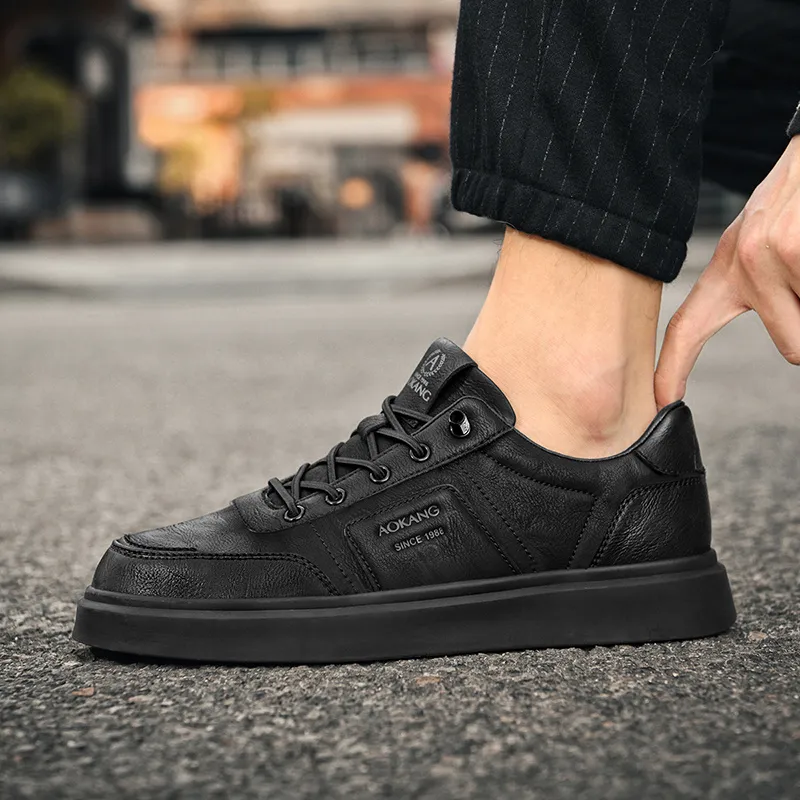 AOKANG Lightweight Wear-Resistant And Slip-Resistant Low-Top Skateboard Shoes Men's Exclusive Box-10