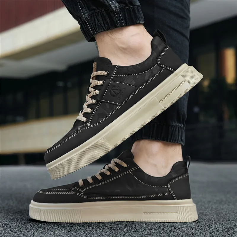 AOKANG Wear resistant, Lightweight, Breathable, And Non slip. Low Top Skateboard Shoes Men's Exclusive Box-7