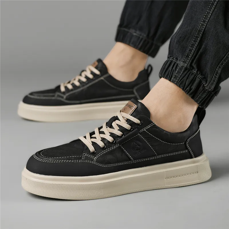 AOKANG Wear resistant, Lightweight, Breathable, And Non slip. Low Top Skateboard Shoes Men's Exclusive Box-6