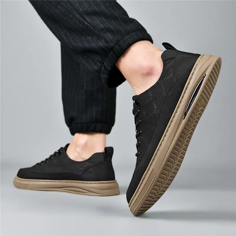 AOKANG Wear-Resistant Slip-Resistant Low-Top Skateboard Shoes Men's Exclusive Box-18
