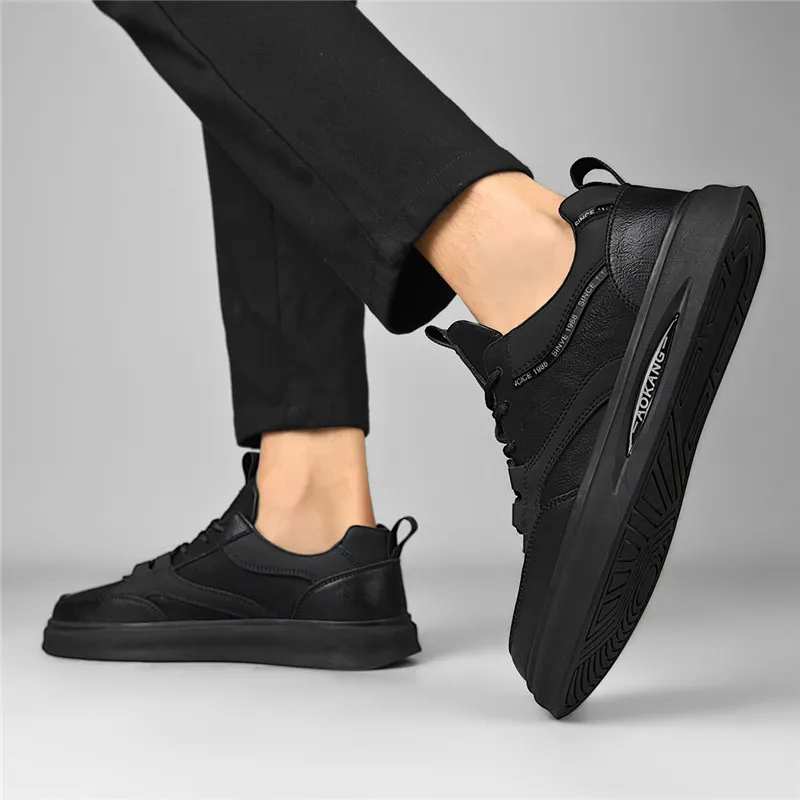 AOKANG Lightweight Wear-Resistant And Slip-Resistant Low-Top Skateboard Shoes Men's Box-6