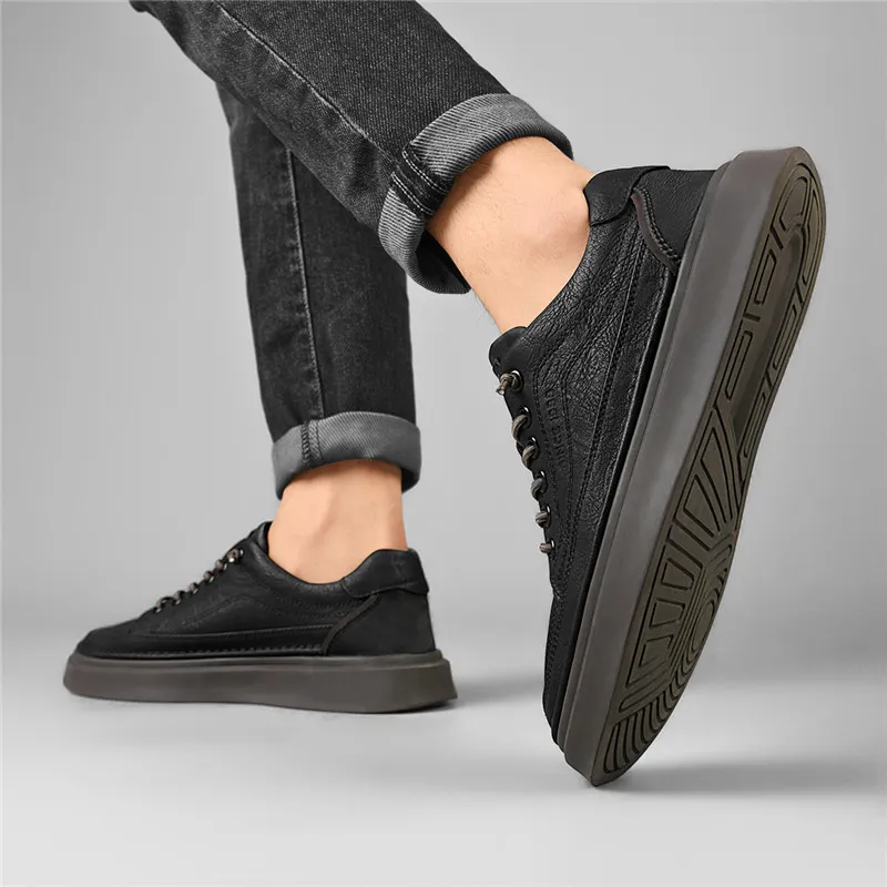 AOKANG Anti-Slip Wear-Resistant Low-Top Skateboard Shoes Men's Exclusive Box-6
