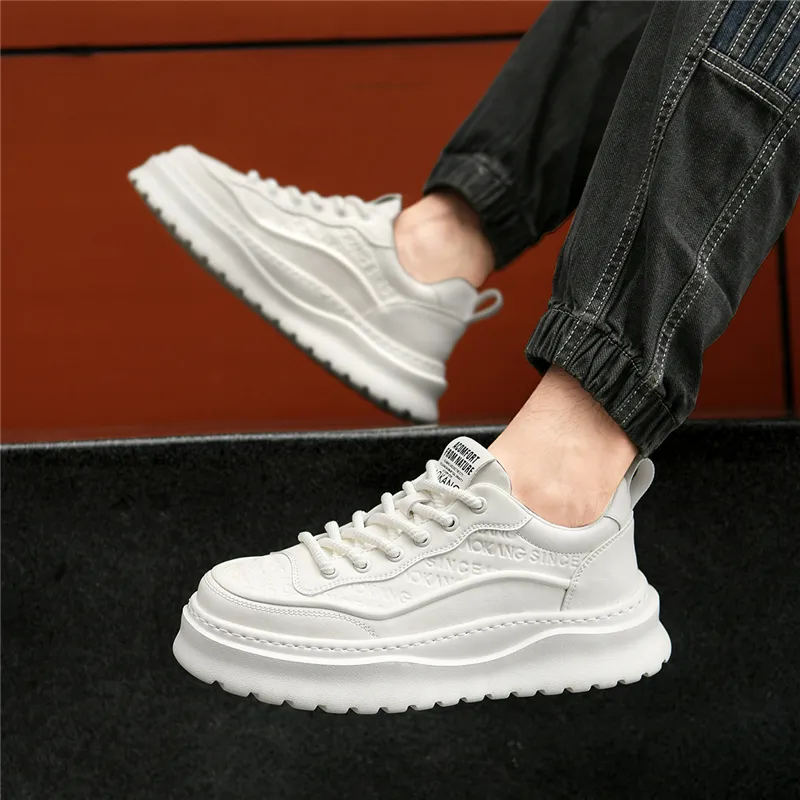 AOKANG Abrasion Resistant Lightweight Height Increasing Low Top Skateboard Shoes Men Exclusive Box-8