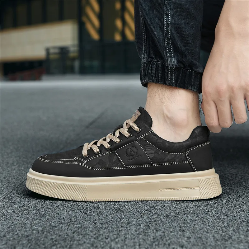 AOKANG Wear resistant, Lightweight, Breathable, And Non slip. Low Top Skateboard Shoes Men's Exclusive Box-8