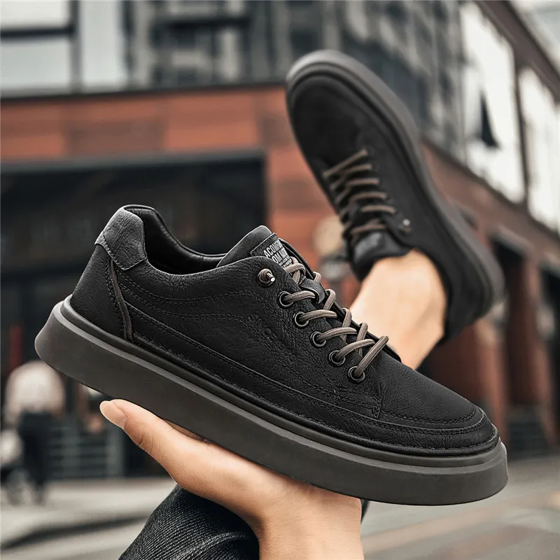 AOKANG Anti-Slip Wear-Resistant Low-Top Skateboard Shoes Men's Exclusive Box-10